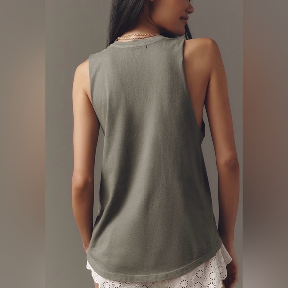 Anthropologie Letluv ‘Beach Boys’ Vintage Vibe Tank Top, Size S - Picture 5 of 10